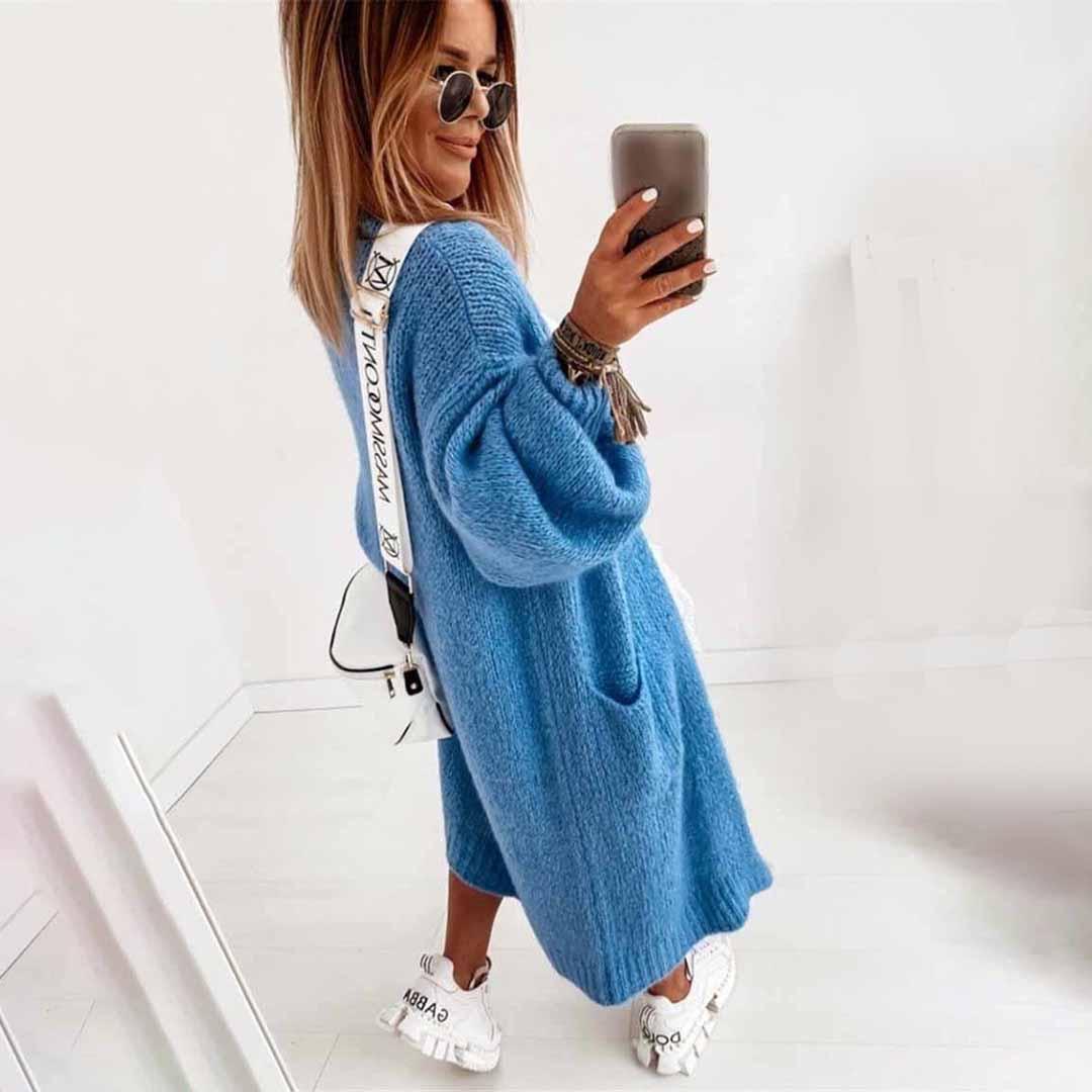 Luvik | Cardigan Comfy Pitkä Naisten Cardigan