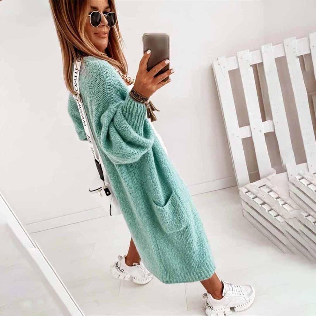 Luvik | Cardigan Comfy Pitkä Naisten Cardigan