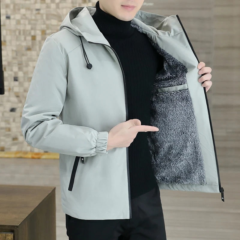 Luvik | Miesten Thermal Fleece Windbreaker takki