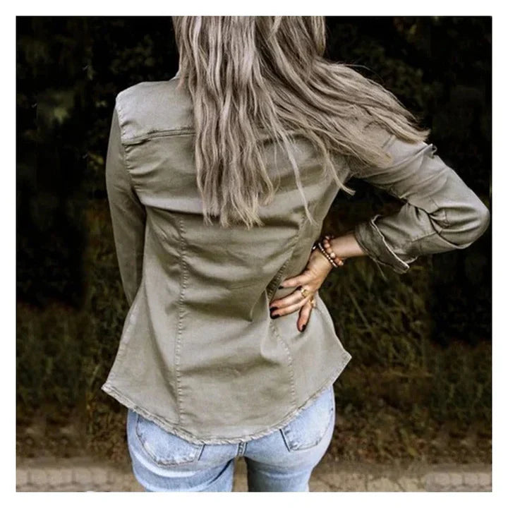 Luvik | hip denim dress