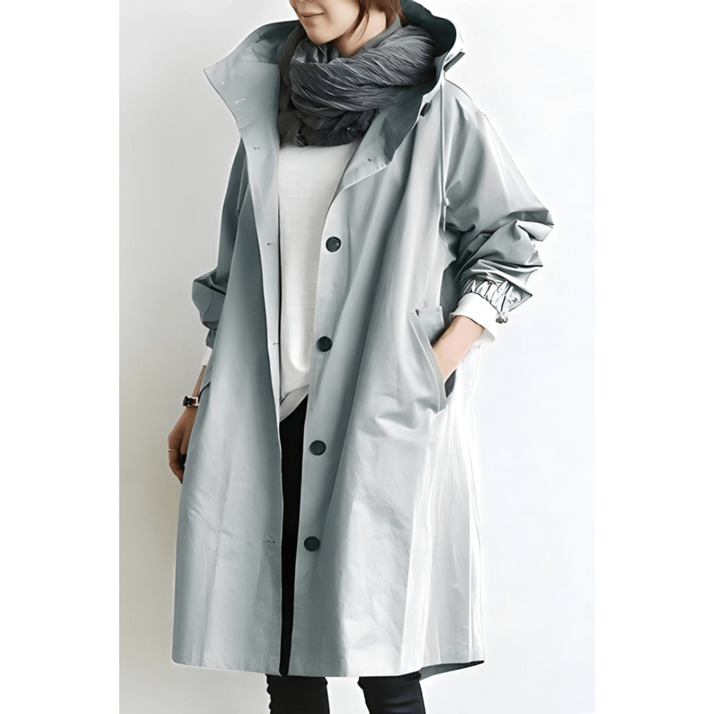 Luvik | Pidempi tyylikäs trenchcoat