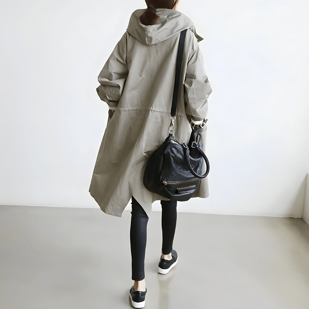 Luvik | Pidempi tyylikäs trenchcoat