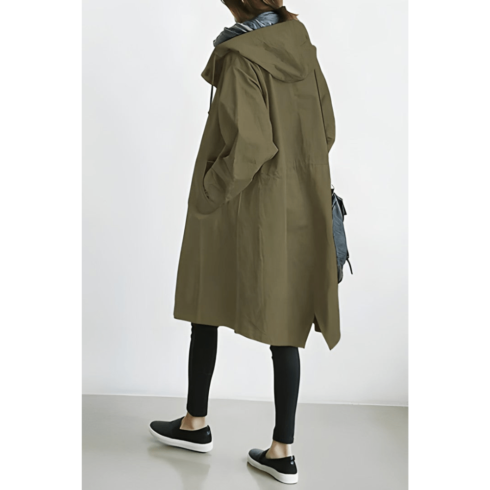 Luvik | Pidempi tyylikäs trenchcoat