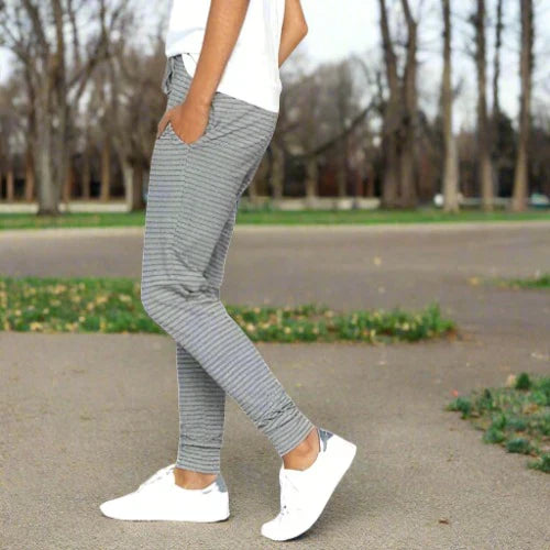 Luvik | stylish striped cotton pants