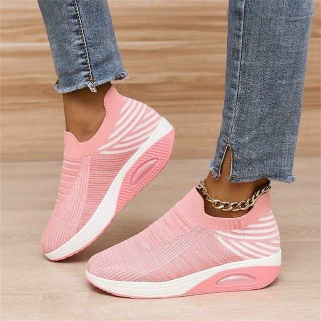 Luvik | Ergonomiset Liukuvat Sneakerit Verkosta Ja Ilmatyynyllä Naisten varten