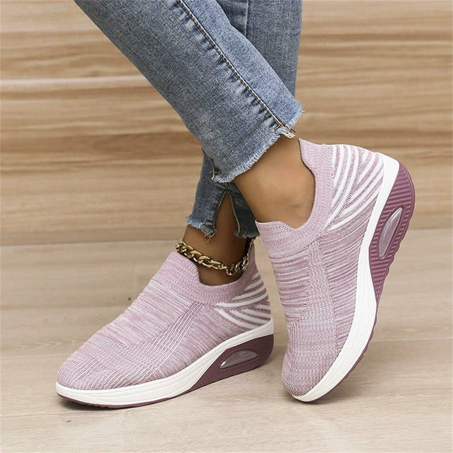 Luvik | Ergonomiset Liukuvat Sneakerit Verkosta Ja Ilmatyynyllä Naisten varten