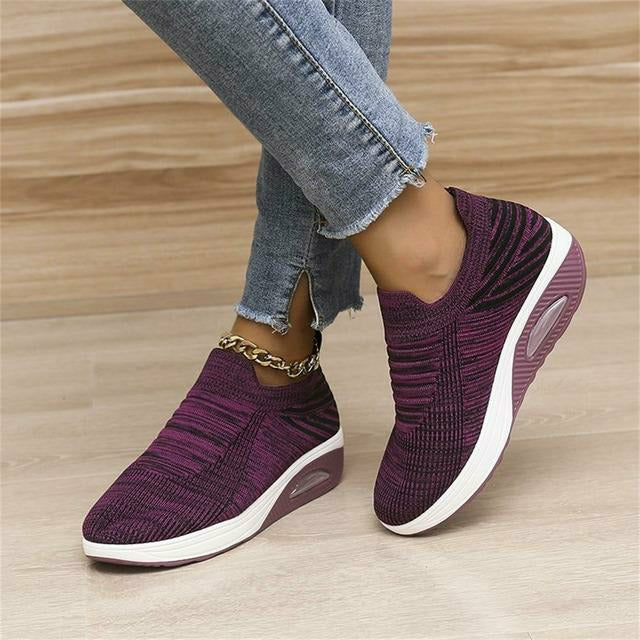 Luvik | Ergonomiset Liukuvat Sneakerit Verkosta Ja Ilmatyynyllä Naisten varten