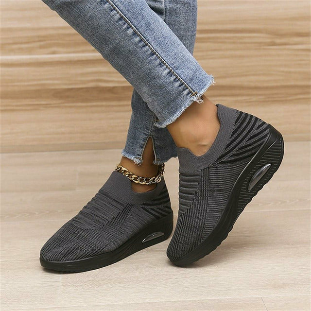 Luvik | Ergonomiset Liukuvat Sneakerit Verkosta Ja Ilmatyynyllä Naisten varten