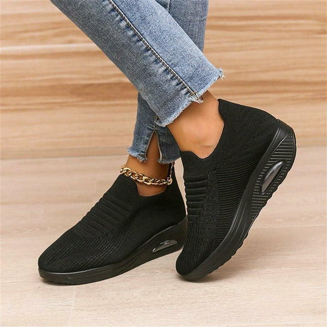 Luvik | Ergonomiset Liukuvat Sneakerit Verkosta Ja Ilmatyynyllä Naisten varten