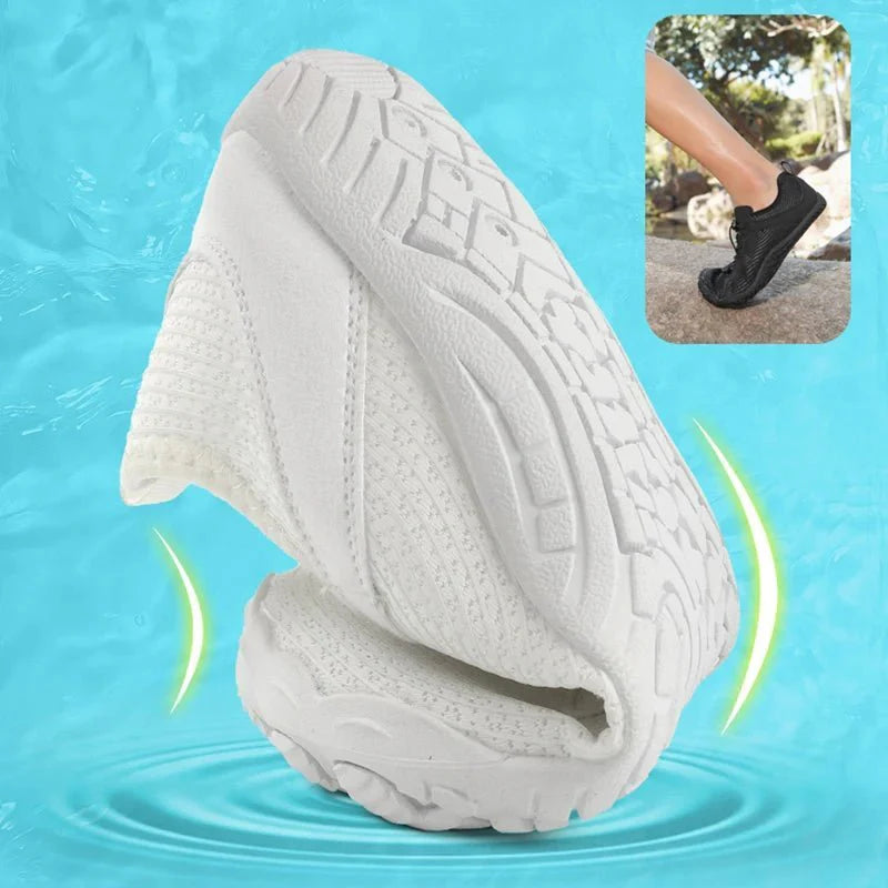 Luvik | Paljasjalkakengät naisille ja miehille Nopea kuivaaminen Amfibio Aqua sneakert
