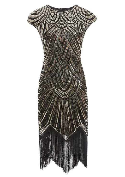 Luvik | Gatsby Dress Le Magnifique Musta Kulta