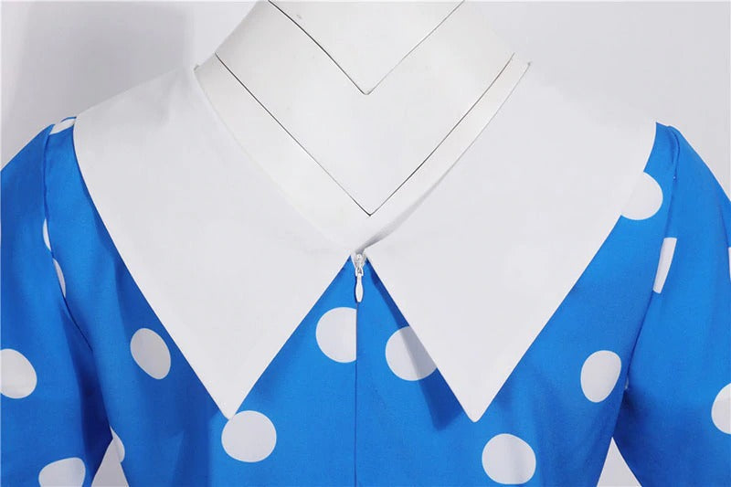 Luvik | Rockabilly Pin Up - Mekko - Sininen