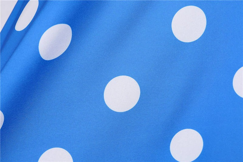 Luvik | Rockabilly Pin Up - Mekko - Sininen