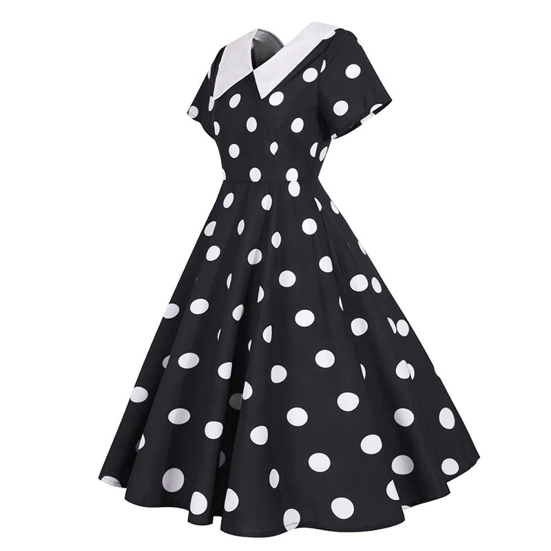 Luvik | Pin Up Rockabilly Musta Mekko
