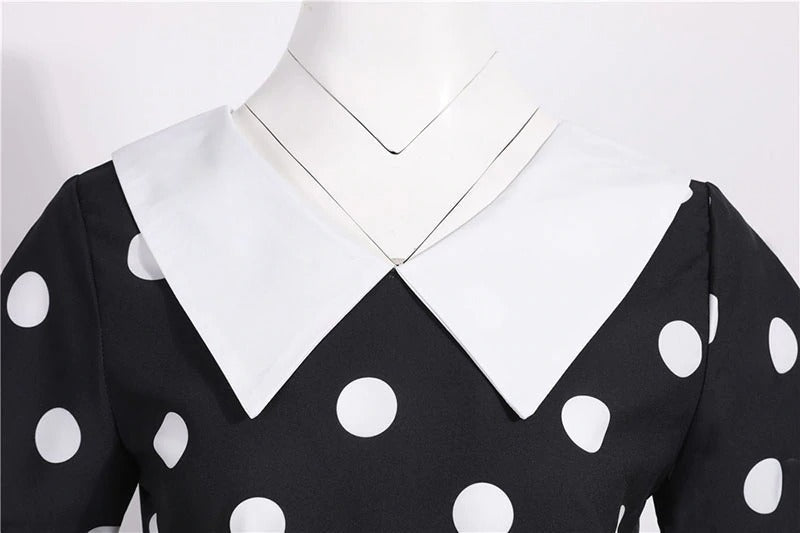 Luvik | Pin Up Rockabilly Musta Mekko