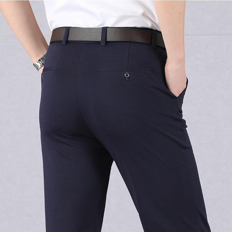 Luvik | Slim Fit Housut Elastisella Vyötäröllä