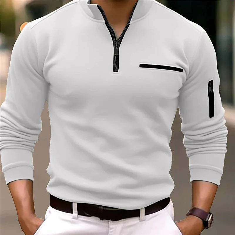 Luvik | Quarter Zip Polo