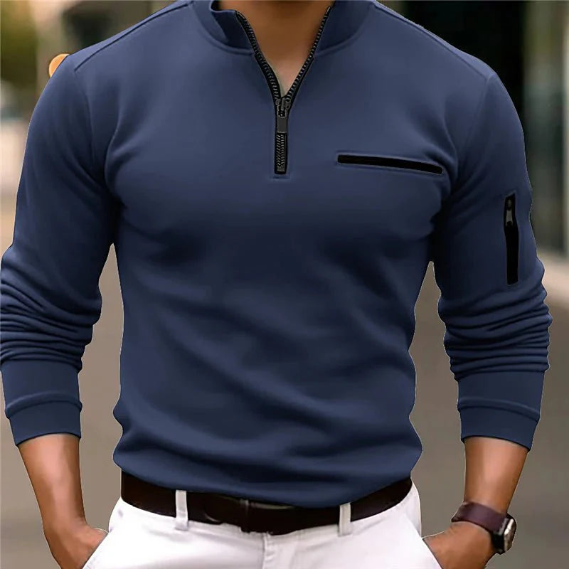 Luvik | Quarter Zip Polo
