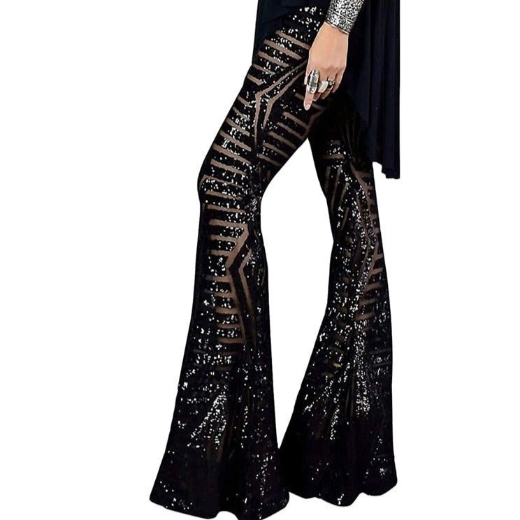 Luvik Loose Sequin Pants