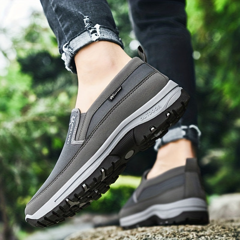 Luvik | Miesten Slip on Sneaker Loafer Hengittävä ja Mukava