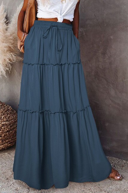 Luvik | High-waisted skirt in boho style