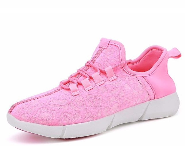 Luvik | Leuchtende Herren Sneakers Mit Usb Aufladung