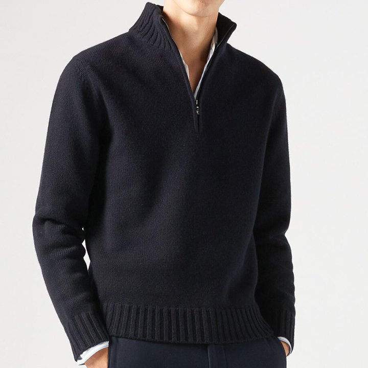 Luvik | Kaschmir Strickjacke Für Herren