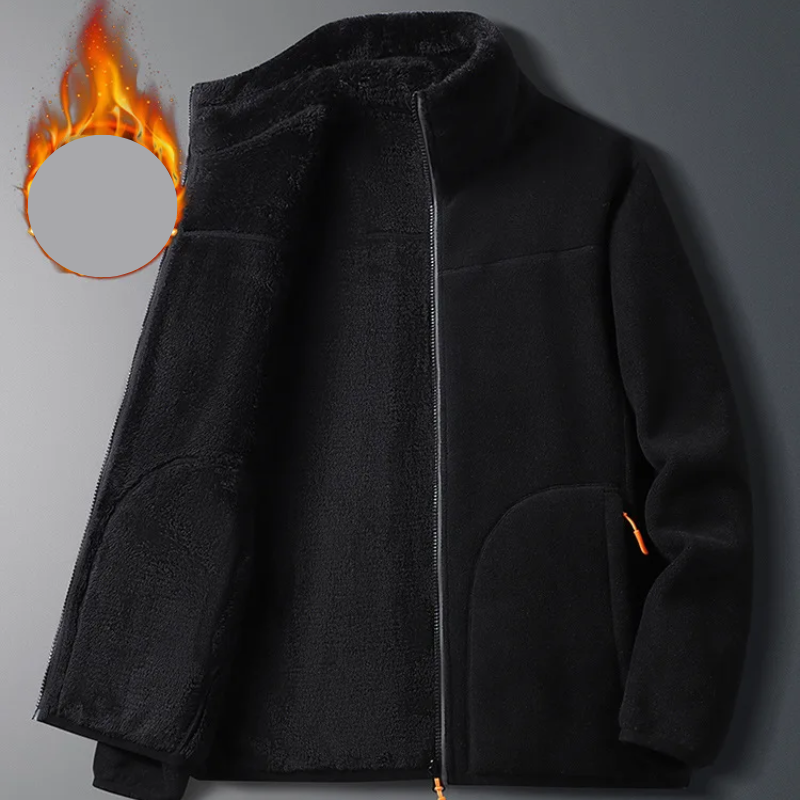 Luvik | Fleece Vestit Naisille Korkealla Kauluksella Ja Vetoketjulla, Lämmin Vuorattu Suunnittelu