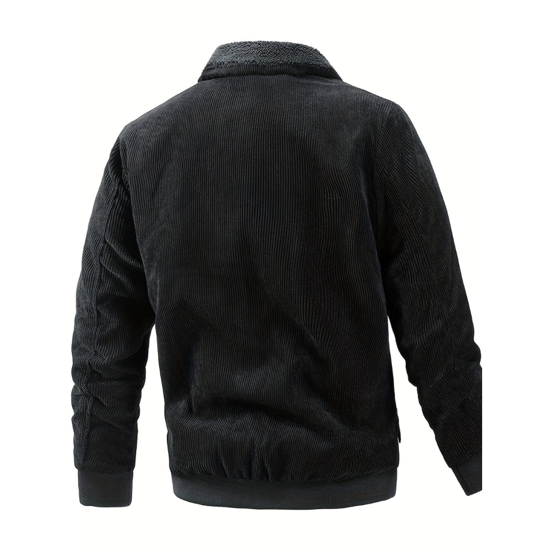 Luvik | Cord jacket Pehmeällä kauluksella Miehille