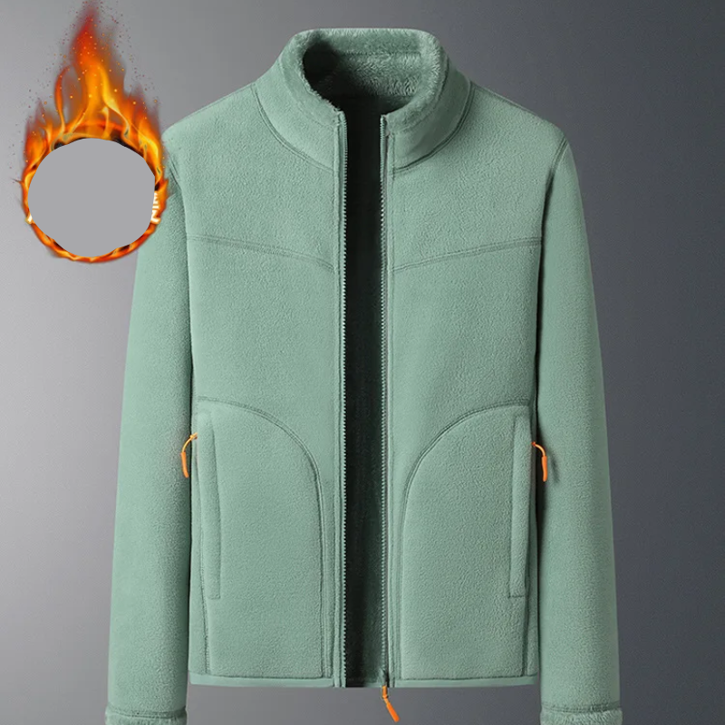 Luvik | Fleece Vestit Naisille Korkealla Kauluksella Ja Vetoketjulla, Lämmin Vuorattu Suunnittelu