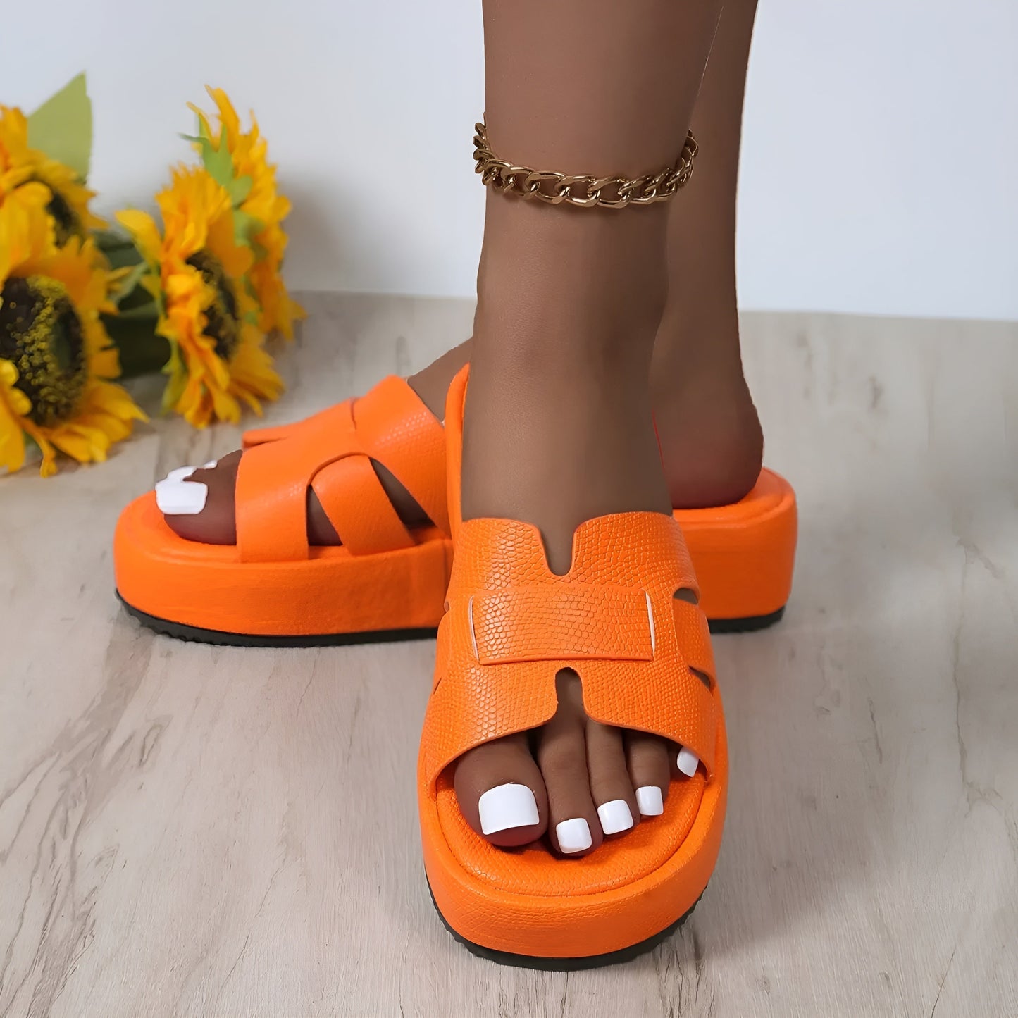Luvik | Mukavat Flip Flops Sandaalit Paksulla Pohjalla Ja Liukumattomalla