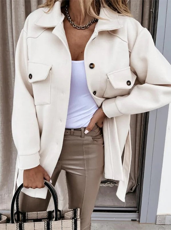 Luvik | Knopfjacke Mit Taschen Für Damen