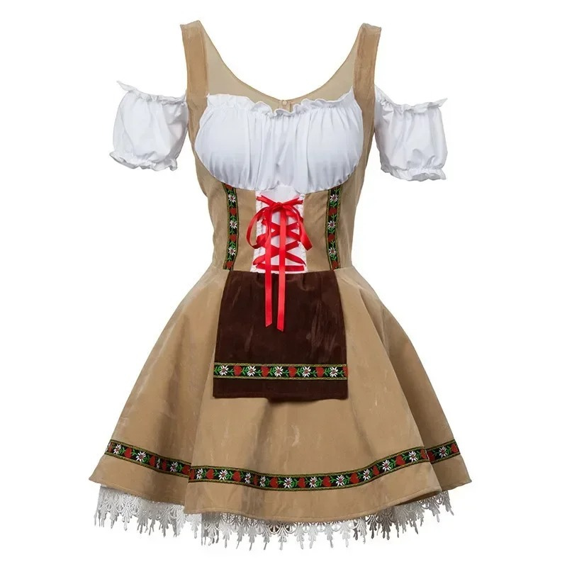 Luvik | Naisten Oktoberfest -puku narutuksella ja essulla