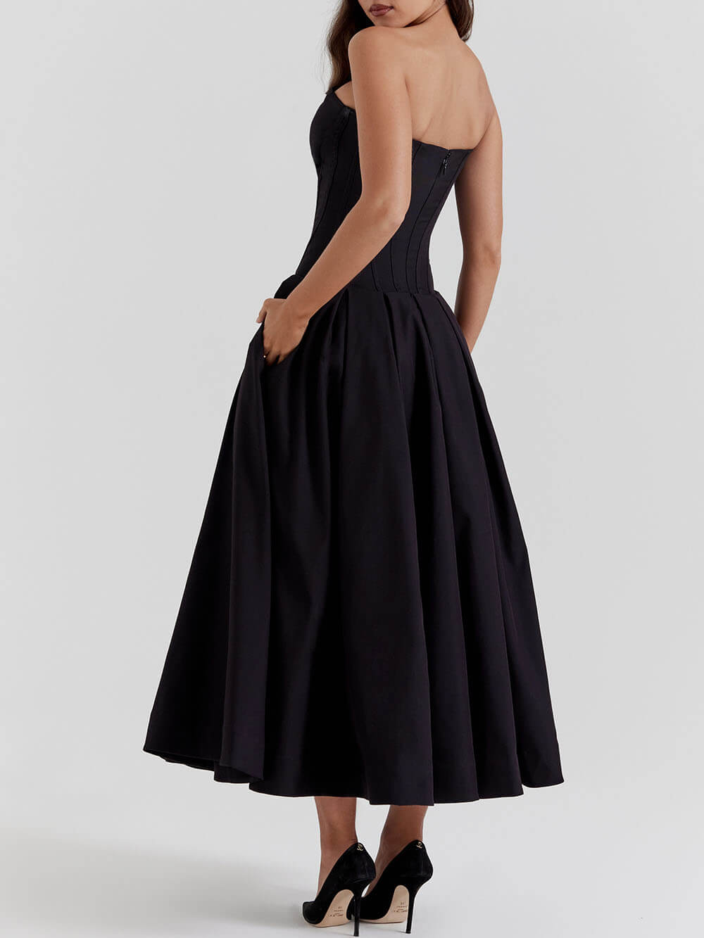 Luvik | Nights Topless Midi Dress