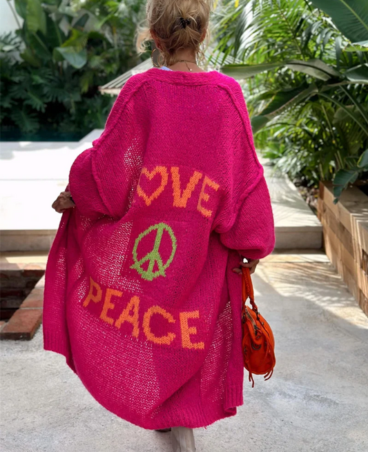 Luvik | Love and peace-takki
