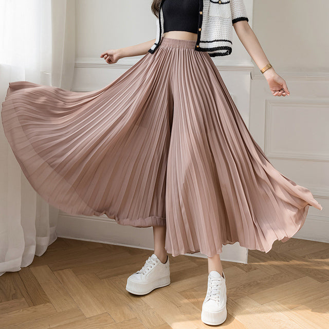 Luvik | Pleat Trousers With High Waist For Women