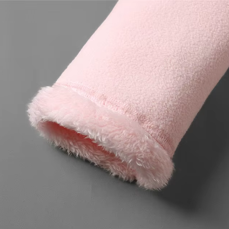 Luvik | Fleece Vestit Naisille Korkealla Kauluksella Ja Vetoketjulla, Lämmin Vuorattu Suunnittelu