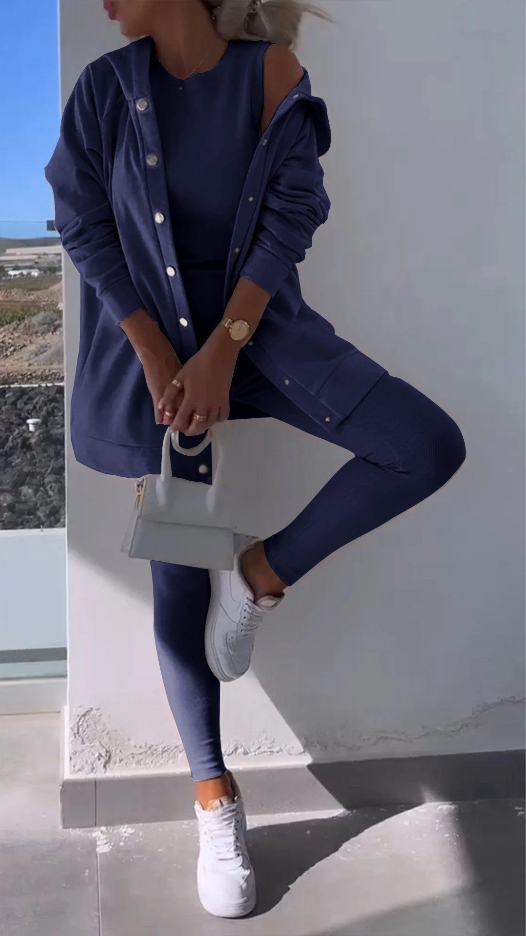 Heidi-Mode | Vest and sweatshirt with hood Schuyler