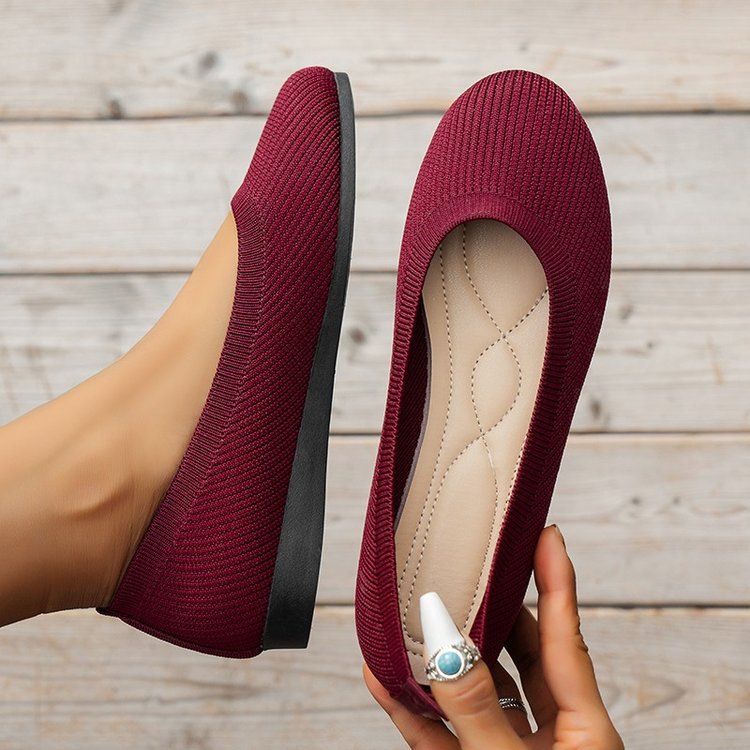 Luvik | Hengittävä Neulottu Slip Ons Naisille
