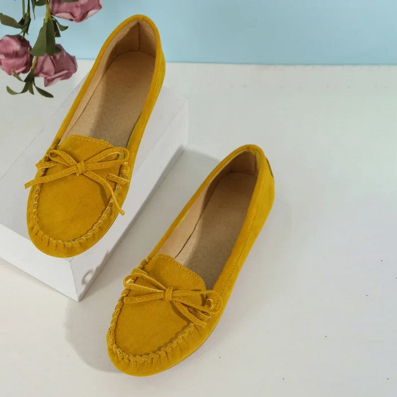 Luvik | Tyylikkäät Loaferit Nauhakoristeella Naisille