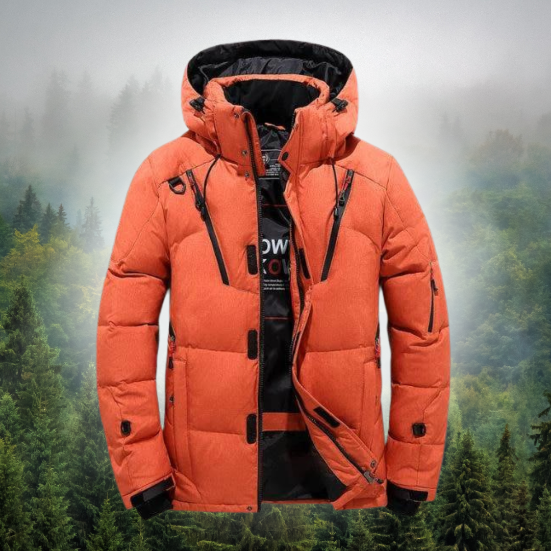 Luvik | Parka Sormikoukuilla Irrotettava Huppu