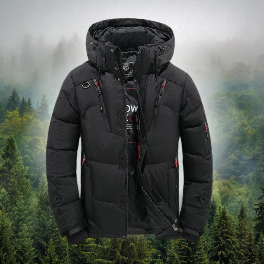 Luvik | Parka Sormikoukuilla Irrotettava Huppu
