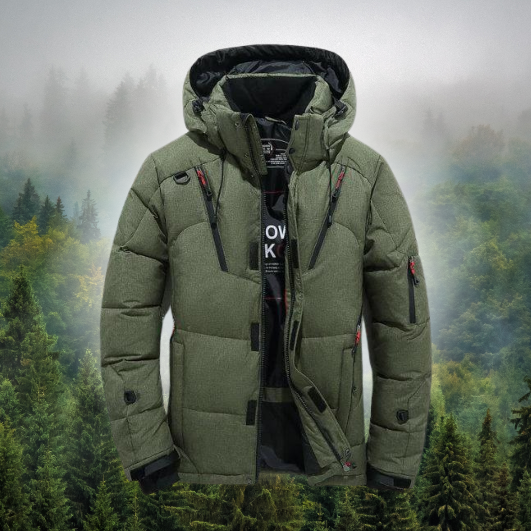 Luvik | Parka Sormikoukuilla Irrotettava Huppu