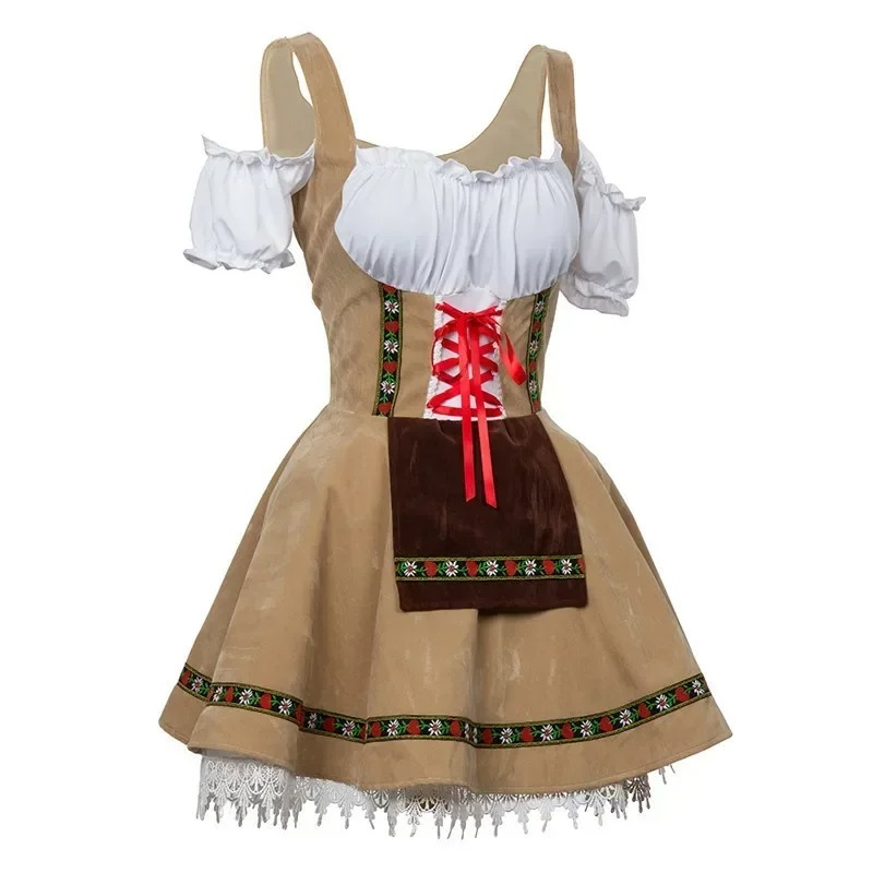 Luvik | Naisten Oktoberfest -puku narutuksella ja essulla