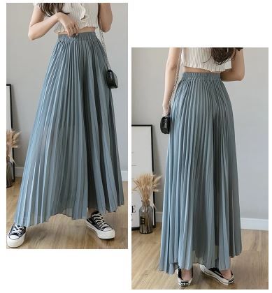 Luvik | Pleat Trousers With High Waist For Women
