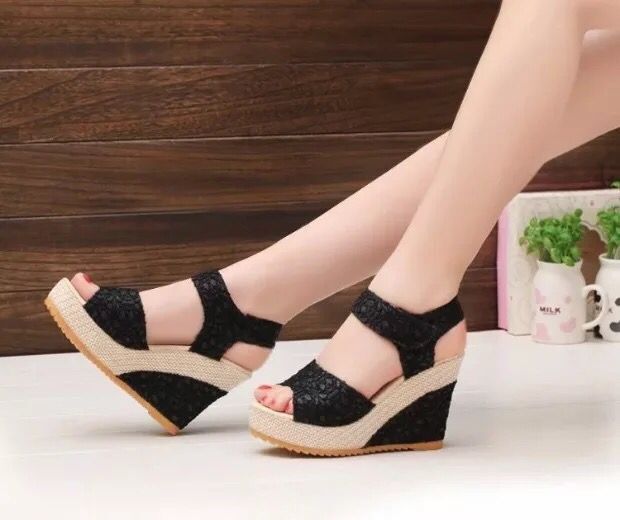 Luvik | Sommer Sandalen Mit Hohem Absatz