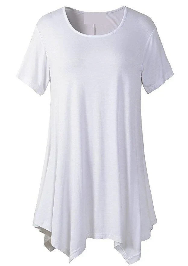 Luvik | Kesäinen Loose Fit T-paita Lyhyillä Hihalla