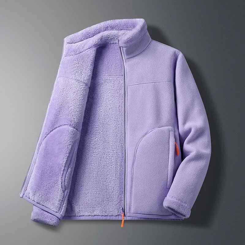 Luvik | Fleece Vestit Naisille Korkealla Kauluksella Ja Vetoketjulla, Lämmin Vuorattu Suunnittelu