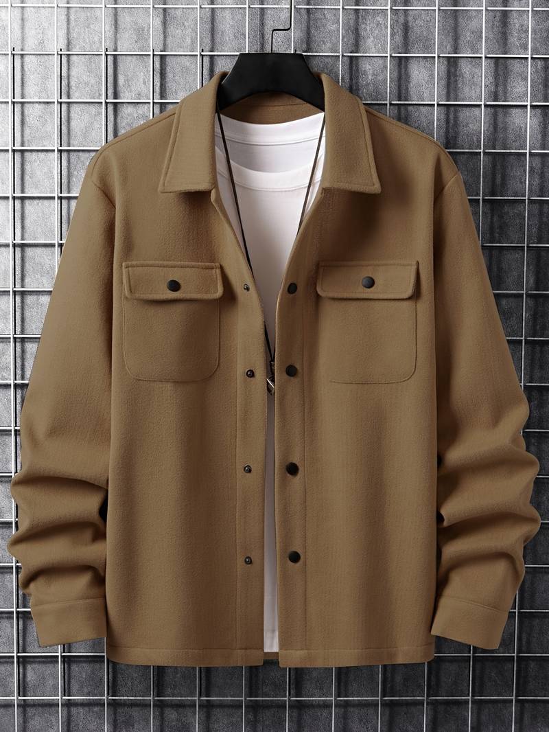Luvik | Klassische Knopfjacke Für Herren