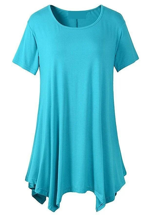 Luvik | Kesäinen Loose Fit T-paita Lyhyillä Hihalla